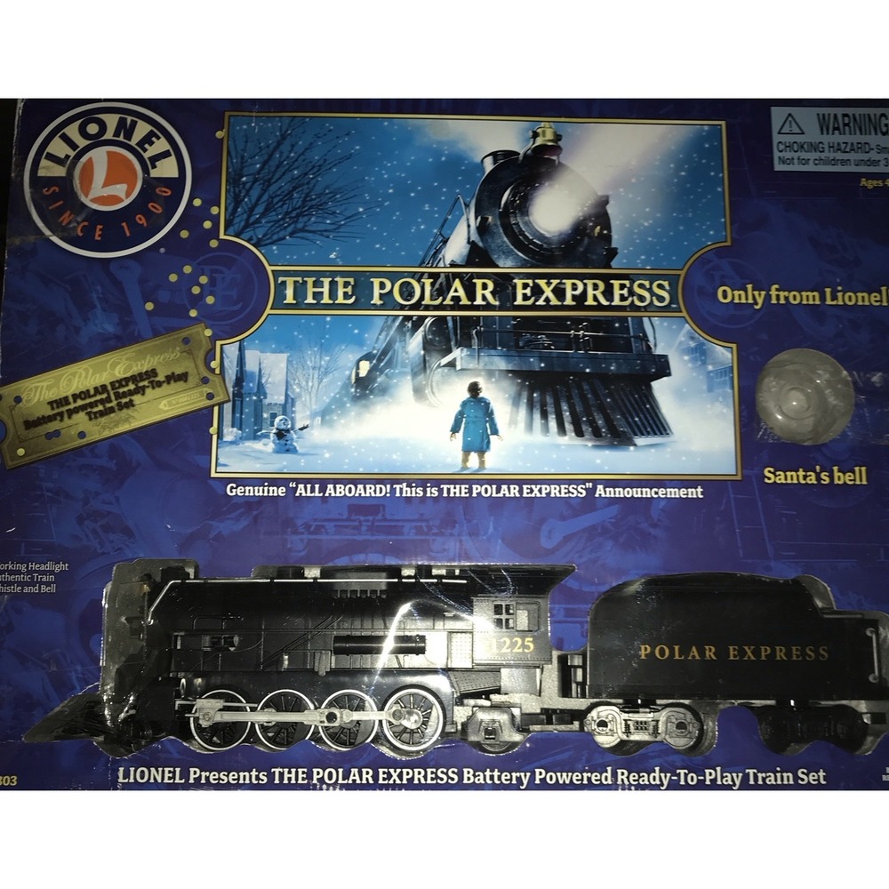 Lionel Polar Express Ready-To-Play Train Wagons Only INCOMPLETE Black